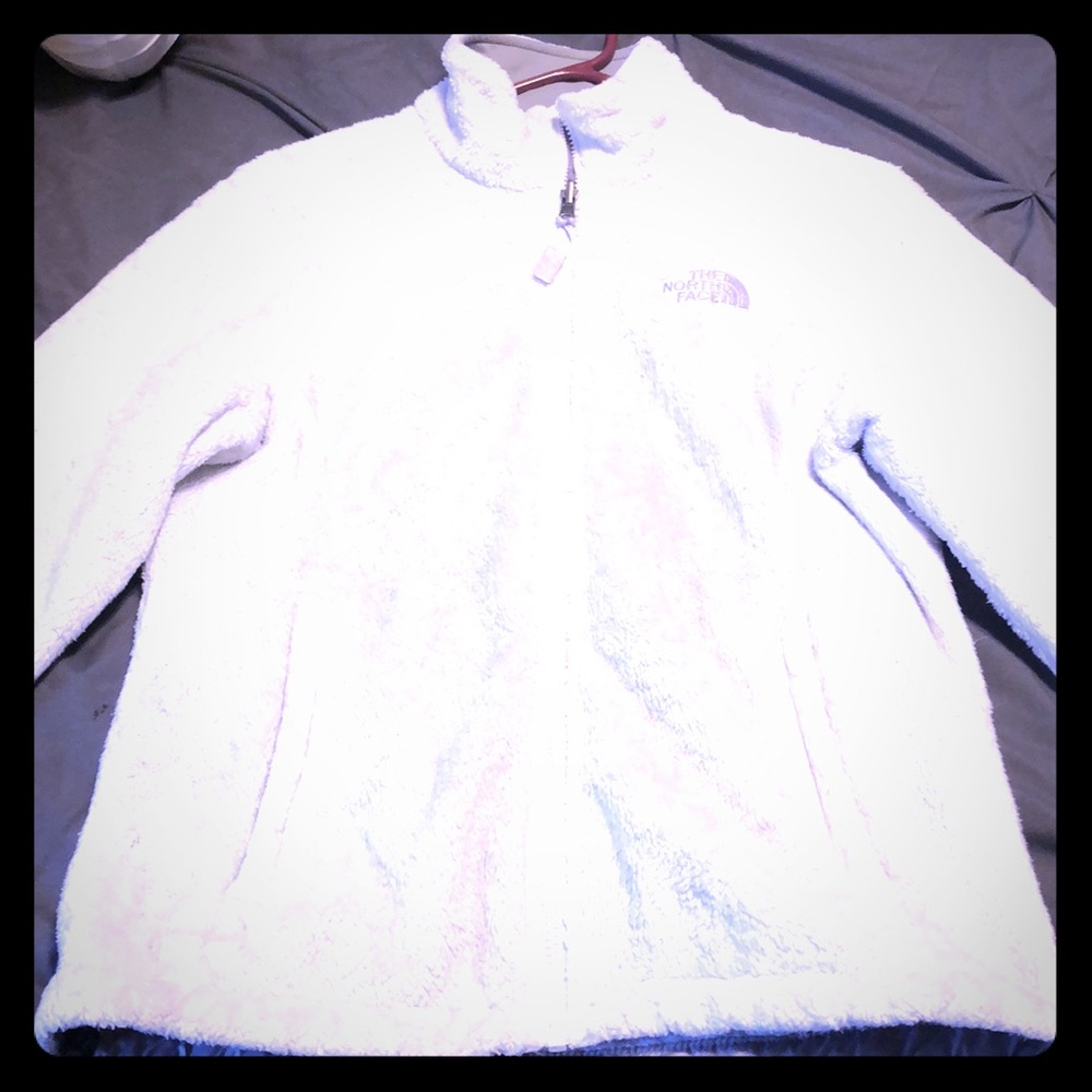 Women’s white NorthFace Fleece